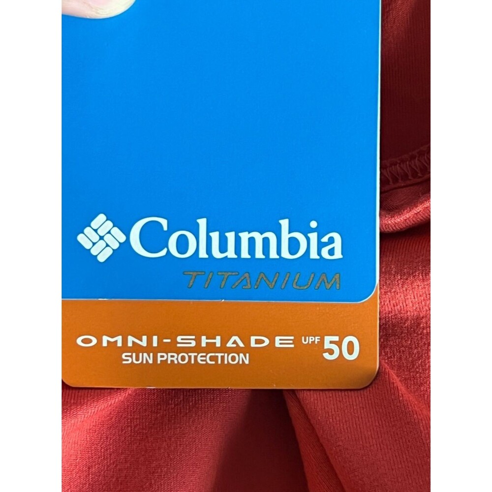 NWT Columbia Titanium Omni Shade UPF 50 Coral Tank Dress Small Travel Outdoor - Picture 5 of 7